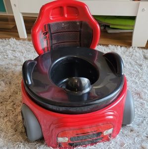 Racecar potty training chair